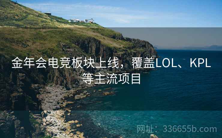 金年会电竞板块上线，覆盖LOL、KPL等主流项目